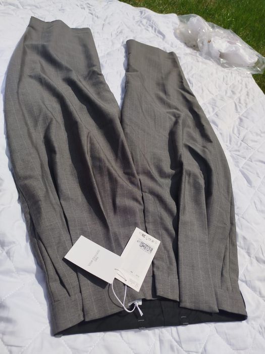 Spodnie wełniane Stella McCartney XS S H&M barrel hmnowe wełna