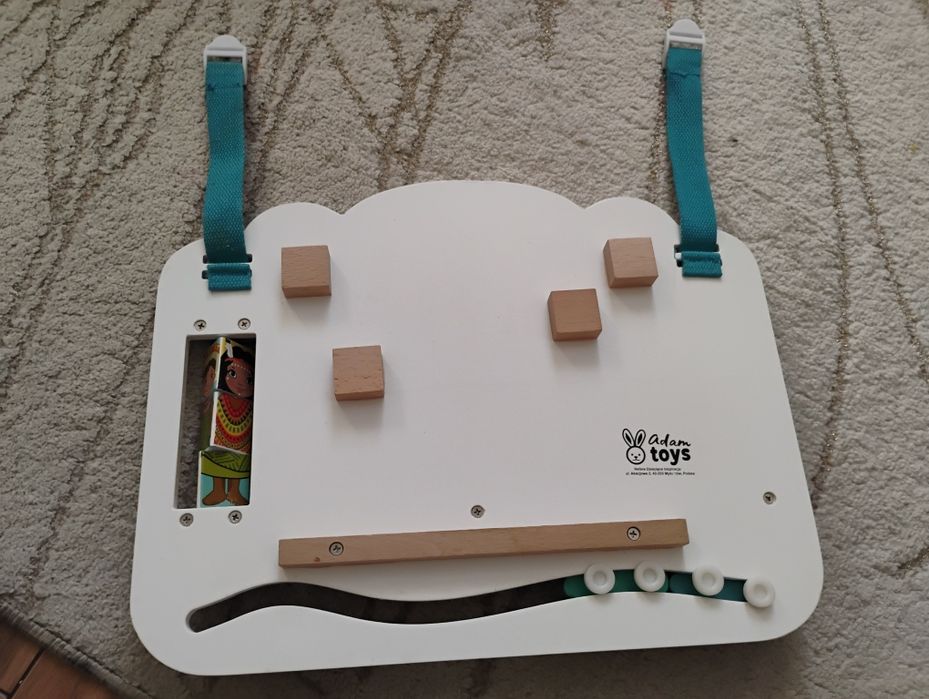 Tablica manipulacyjna Adam bardzo dobry stan montessori