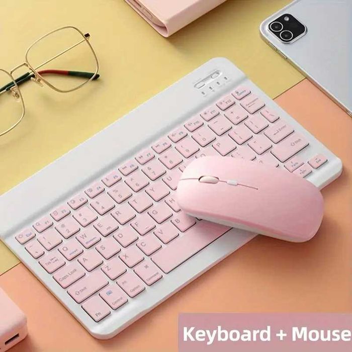 NOVO - Conjunto de Teclado e Rato Sem Fios em várias cores