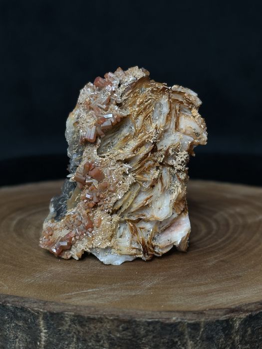 Wanadynit, baryt - Maroko