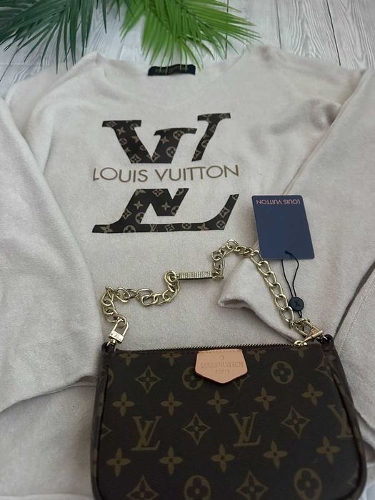 Свитер Louis Vuitton (оверсайз / люкс качество)