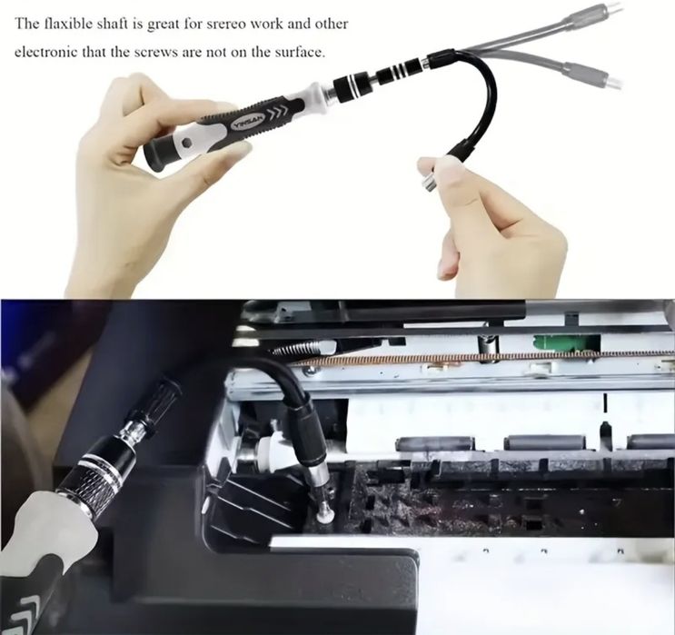 Набор прецизионных отверток 115в1 - Идеальный инструмент для ремонта!