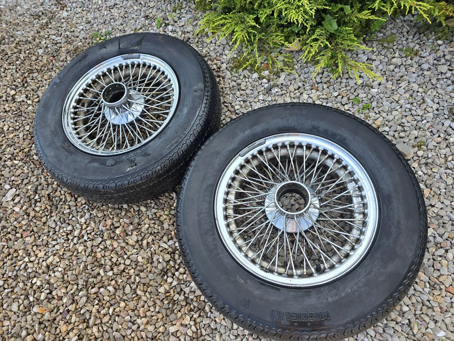 Koła szprychowe felgi stare jaguar austin MG t