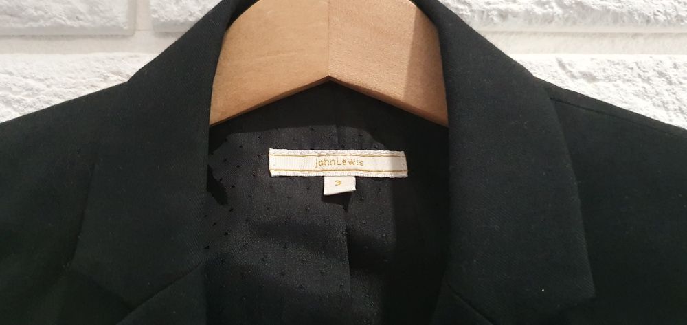 Marynarka czarna John Lewis 98cm