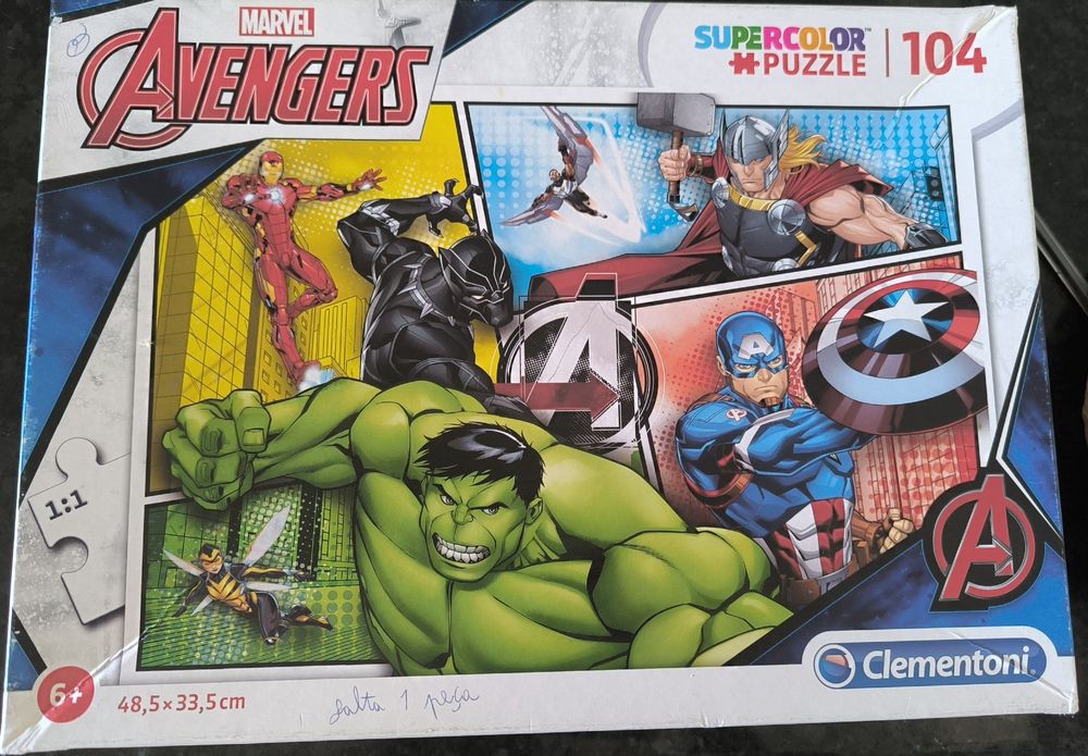 Puzzle's 100/180 peças
