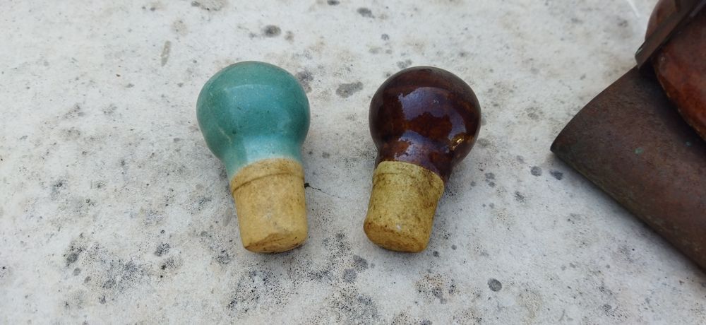 Galheteiro cerâmica antigo USA