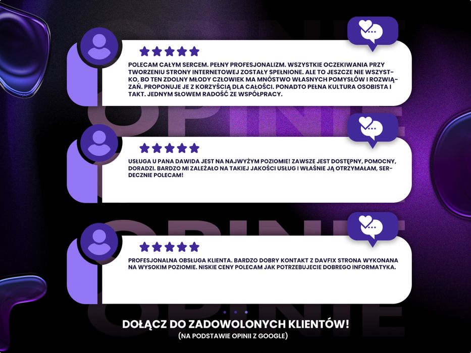 Informatyk, pomoc dla firm, strony internetowe, outsourcing IT