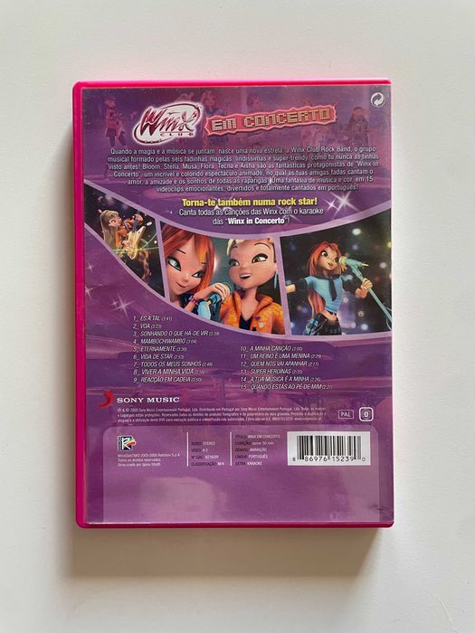 Winx Club em Concerto [2009 DVD pt-pt]