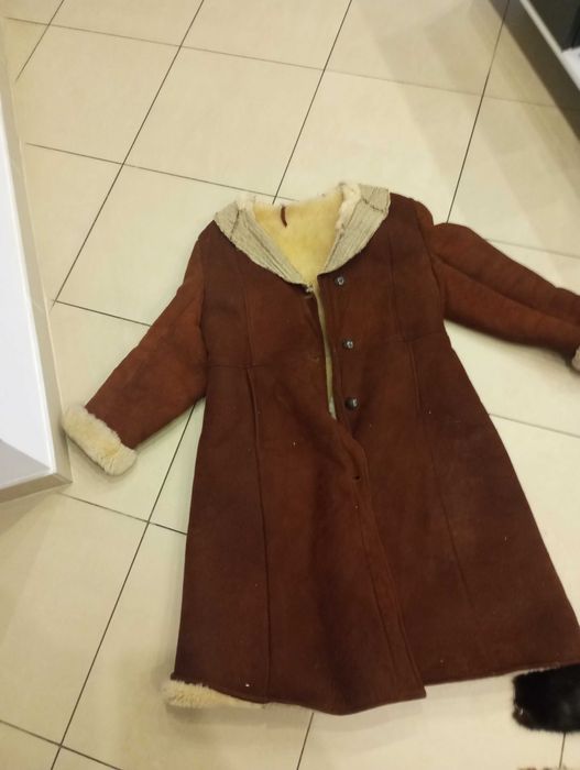 Kożuch damski  naturalny