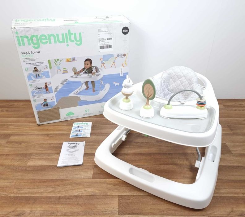 NOWY INGENUITY Step & Sprout Chodzik pchacz 3w1 do 12 kg