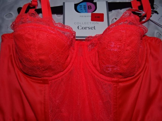 Primark polgorset neon pomarańcz 70 B