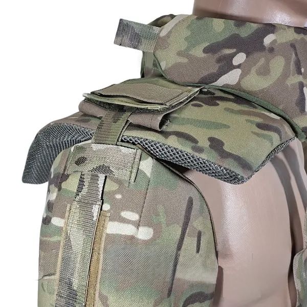 Система Захисту Плечей та Шиї. 1 клас по ДСТУ. Кольори Multicam, Pixel