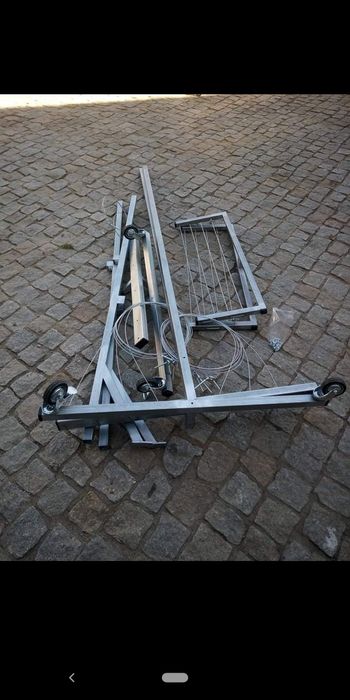 Estendais novos galvanizados com rodas apartir de 100€