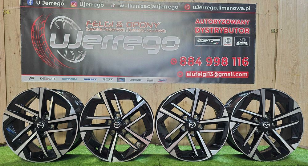 NOWE Alufelgi MAZDA 17x5x114,3-Mazda 3, Mazda 6 Cx-3, Cx-30,Cx-5, Cx-7