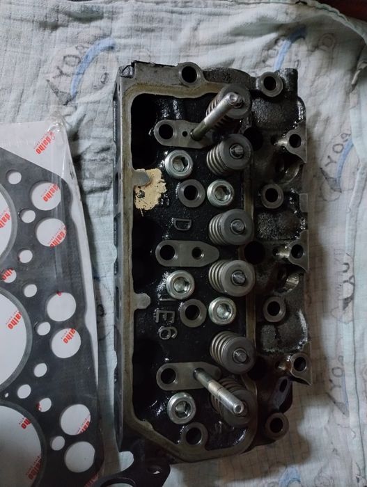 Głowica iseki E3100 po regeneracji