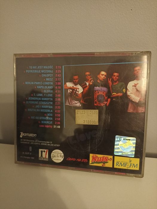 T.LOVE prymityw Pierwsze wydanie 1994 rok płyta CD
