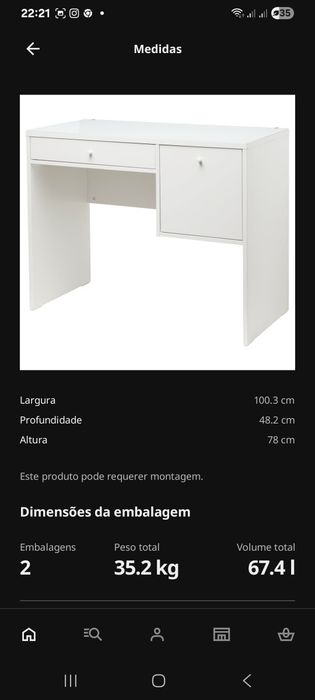 Toucador SYVDE ikea