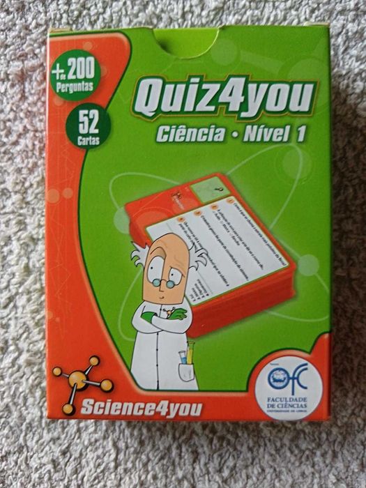 Quiz4you Ciência - Nível 1 (Em Português)!