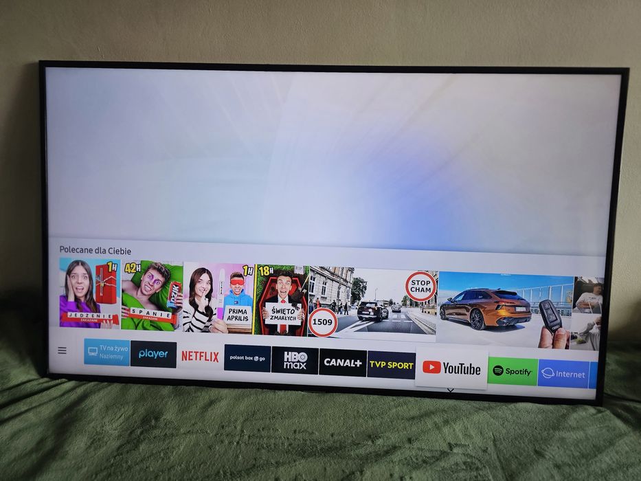 Telewizor Samsung 50 Smart tv 4k uchwyt