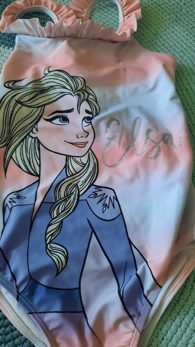 Strój kąpielowy jednoczęściowy r 128,Next Reima Elsa  Primark Molo Joha