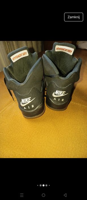 Nike Air Jordan 5 retro Black Metallica 2016 38