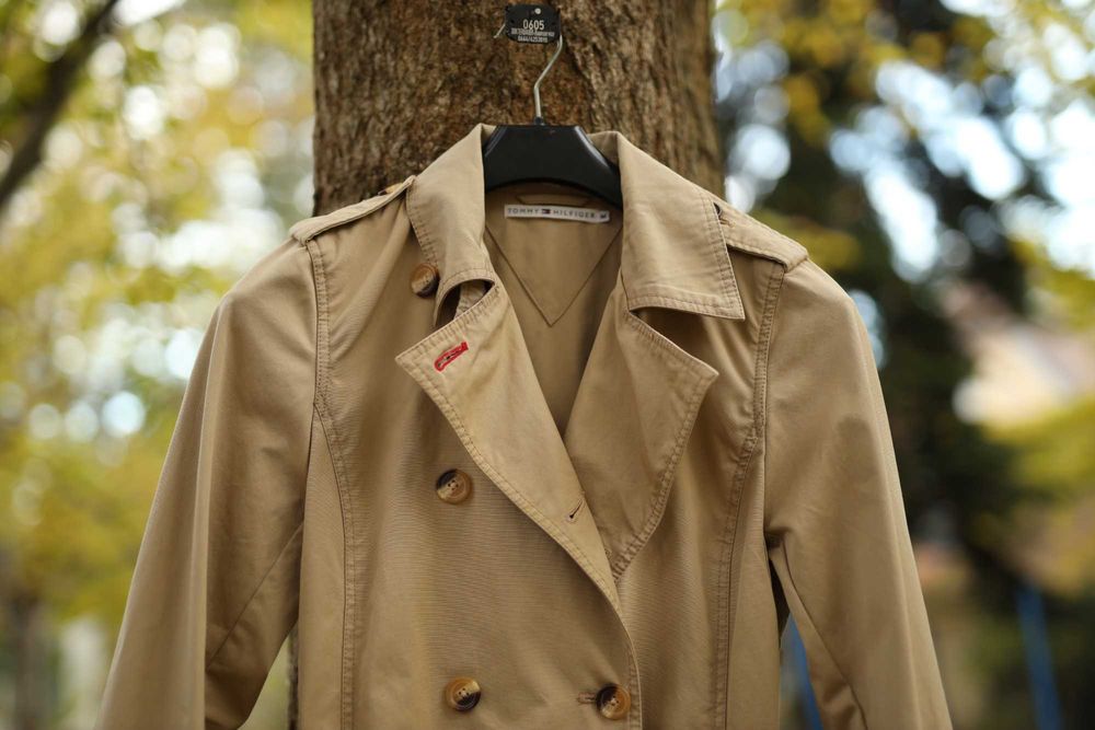 Płaszcz przeciwdeszczowy, trench Tommy Hilfiger, M