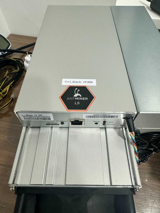 Під замовлення! Antminer L9 15 Gh BB18 miner Asic Bitmain + Сервіс