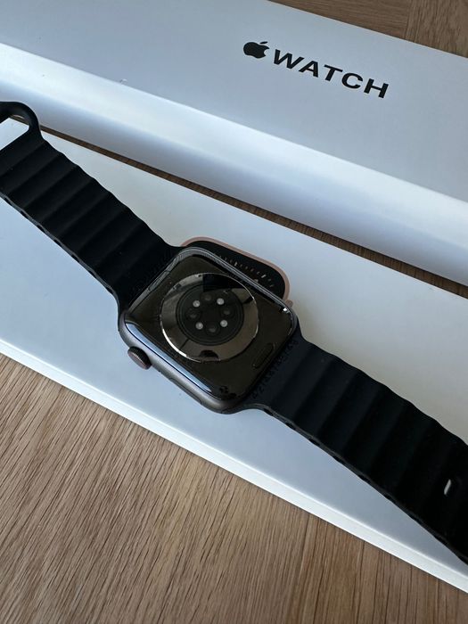 Idealny Apple Watch serii 6 44 mm  CELLULAR SPACE GRAY GPS PERFEKCYJNY