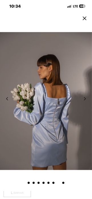 Сукня блакитна OneByOne