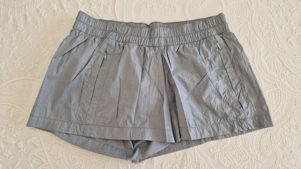 Calções Gap, body fit, cinza, tamanho S