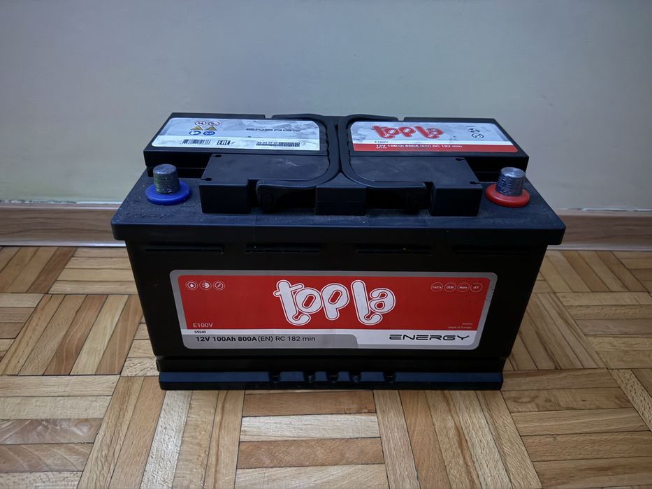 Akumulator Topla 12V 100ah 800A