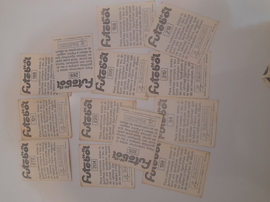 Cromos futebol 94-95