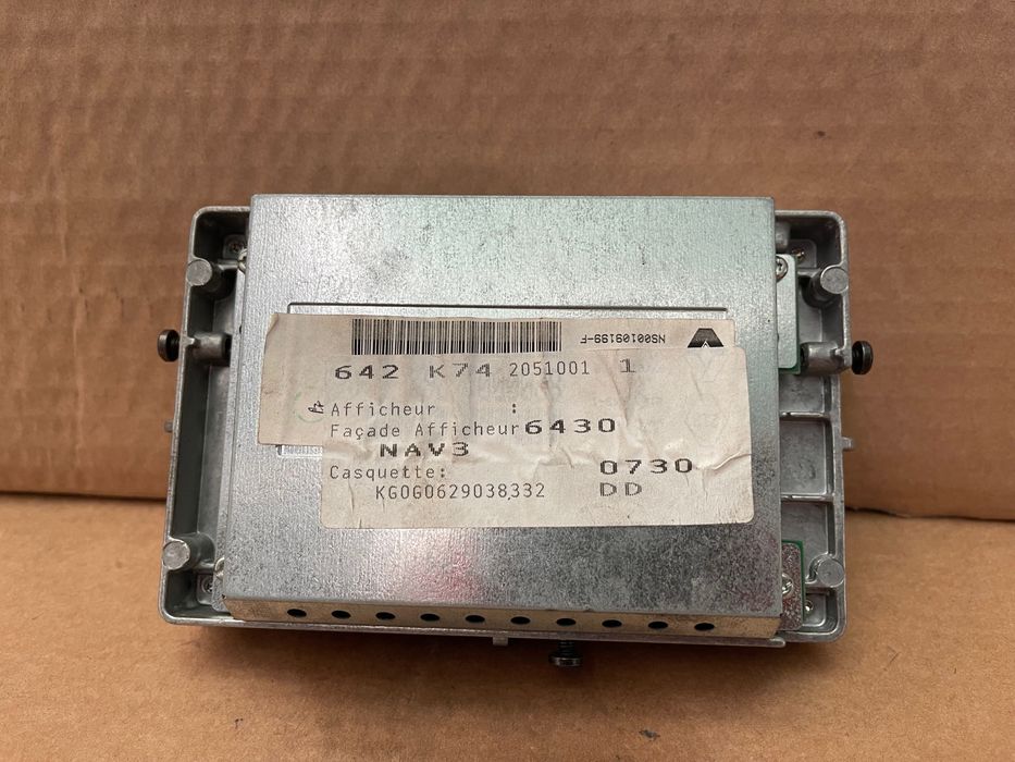 DISPLAY MULTIFUNÇOES DO RADIO / GPS NAV 3 RENAULT LAGUNA 2