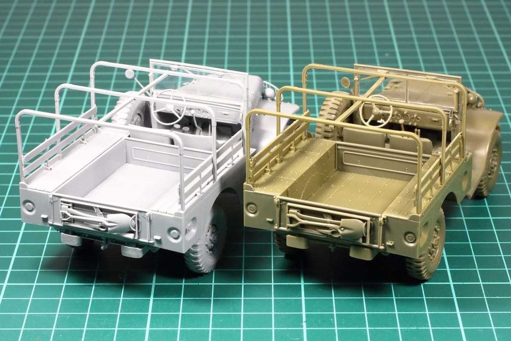 Збірна модель 1/35 Nr.3656 US WC51 Додж 3/4t Носій зброї