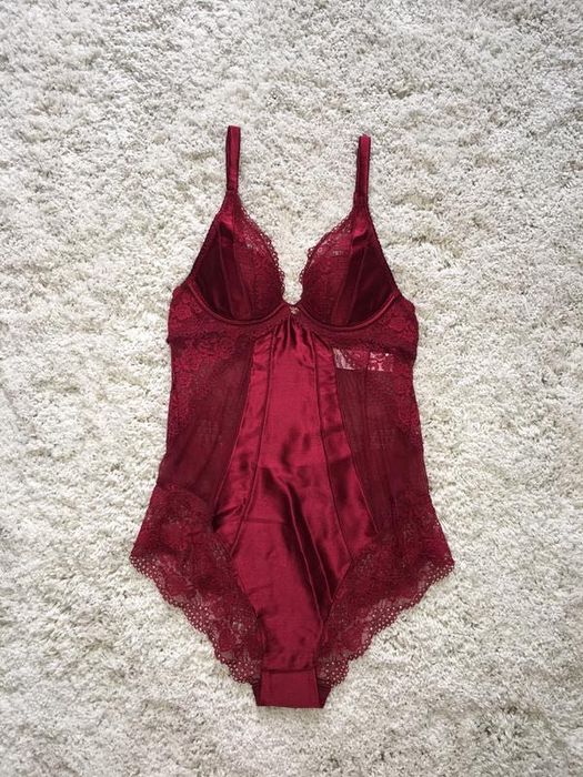 Боді - білизна мереживо + шовк "m&s" autograph rosie 70А