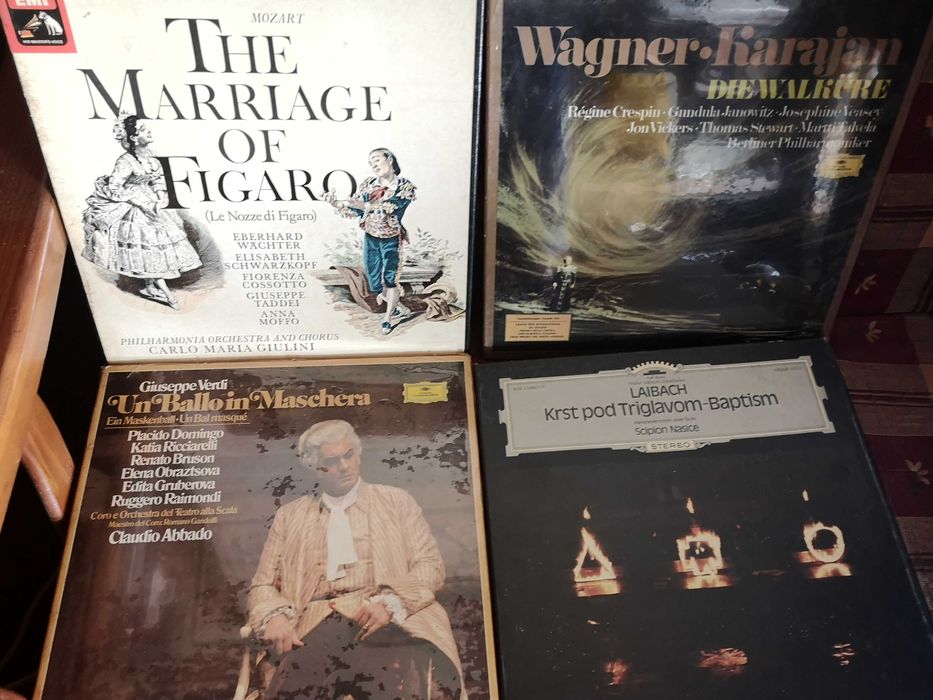 Discos de vinil de música clássica