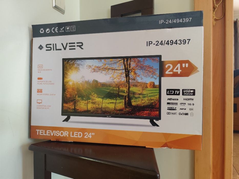 Televisor LED SILVER 24" - HD Ready