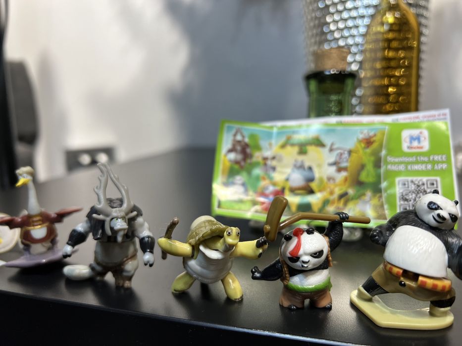 Панда Кунг Фу киндер игрушки панда коллекция