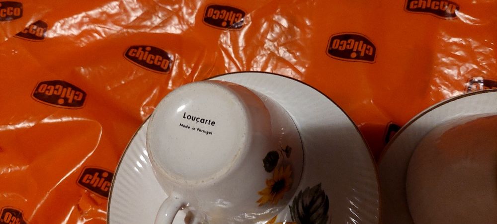 Louçeiro,chavenas,buls.6 peças