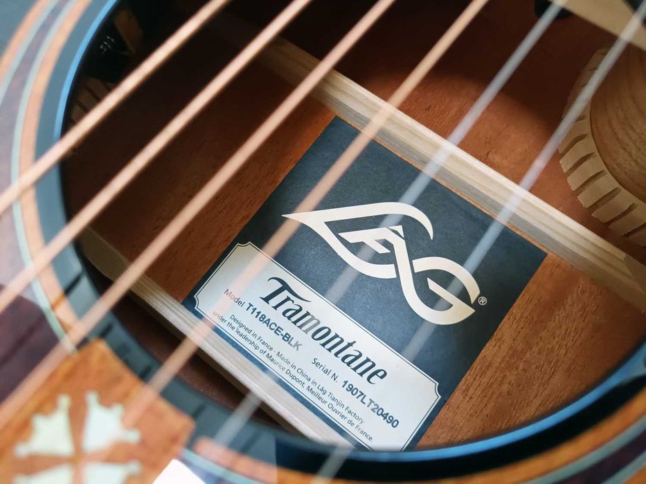 Guitarra violão Lag Tramontane T118ACE