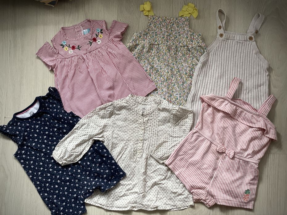 Лот речей на дівчинку 9-12м