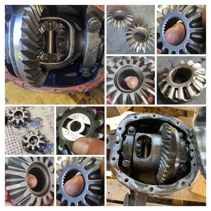 Grand Cherokee WJ  мост в сборе,редуктор,главная пара,чулок,цапфы,ступ