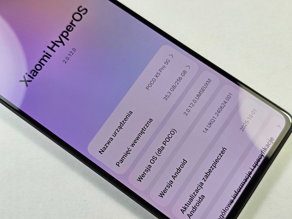 Xiaomi POCO X5 PRO 5G/ 8GB/ 256GB/ Poco Yellow/ Grade B/ + ładowarka