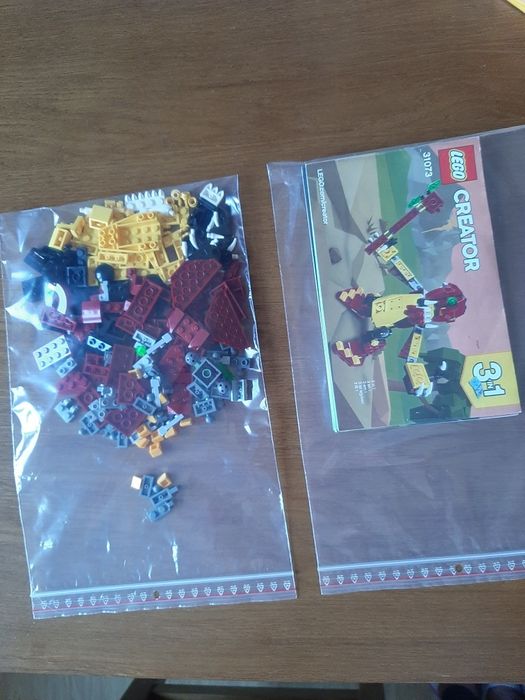 Klocki LEGO 31073 Mityczne stworzenia