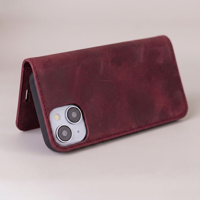 Etui Smart Suede do Google Pixel 11 / 11 Pro bordowe