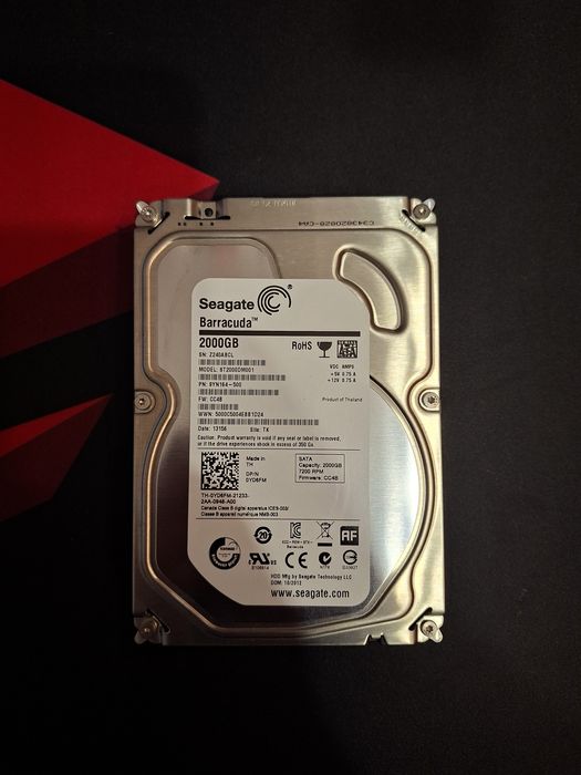 Dysk  Seagate  2000gb  2TB  w super stanie.