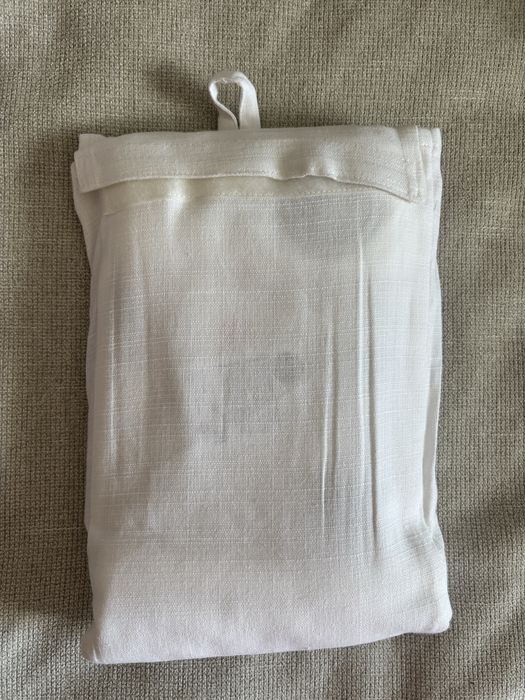 Cortinado branco Algodao 140x280