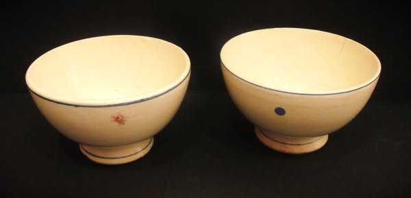 2 x Tigelas em faiança "Massarelos-Lufapo"