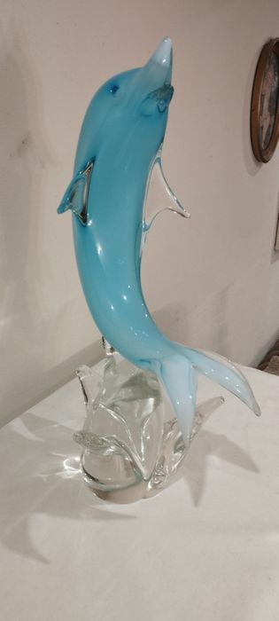 Golfinho em cristal Murano