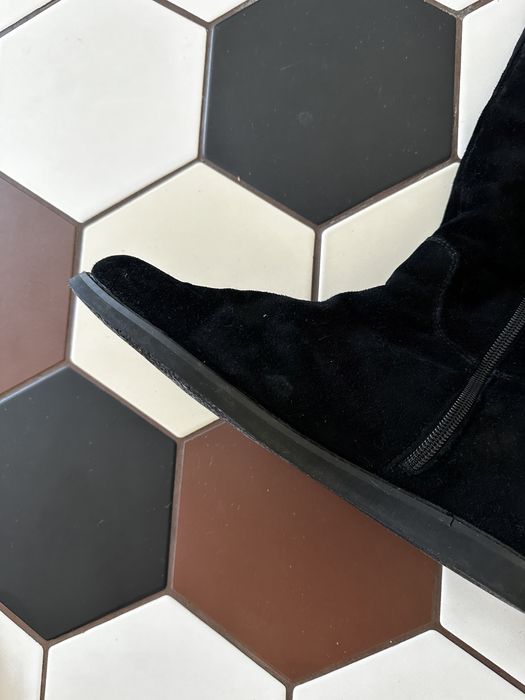 Ботфорти натуральна замша зимові Attizzare